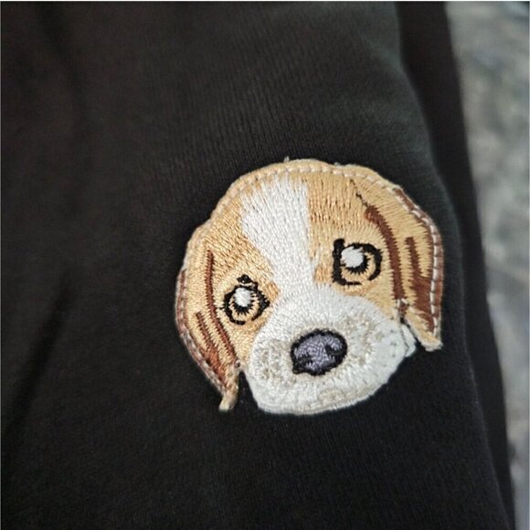 Bp Black Crop Dogs Sweatshirts Beagle - Picture 2 of 9